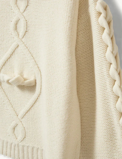 The Garment - Sweater - Cream - Como Braid