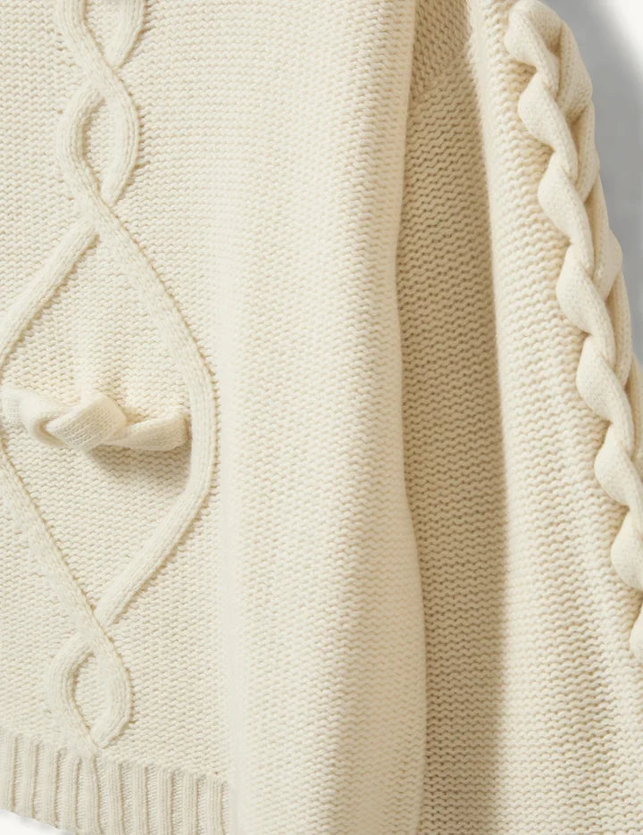 The Garment - Sweater - Cream - Como Braid