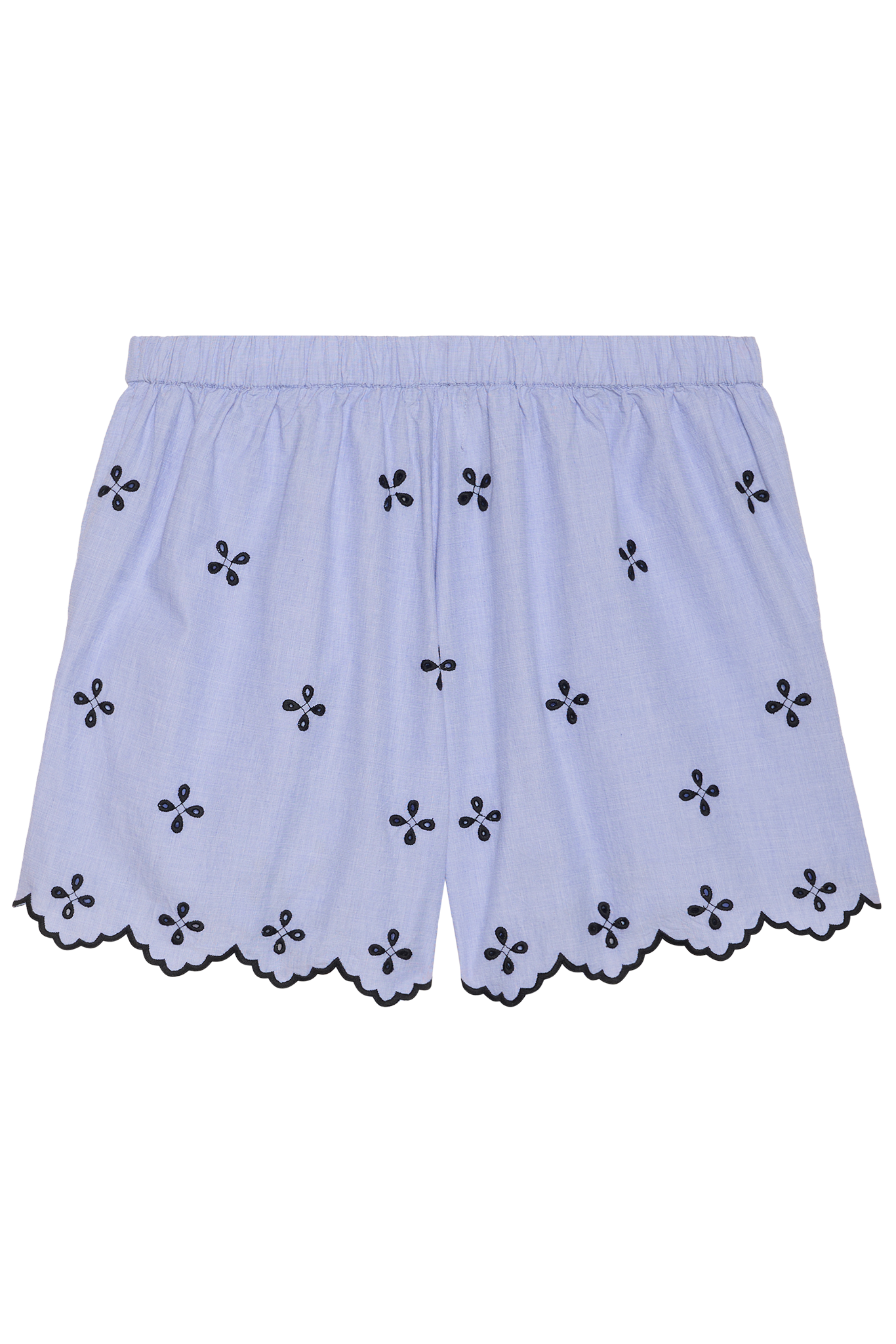 Sissel Edelbo - Shorts - Blue Chambray - Tone
