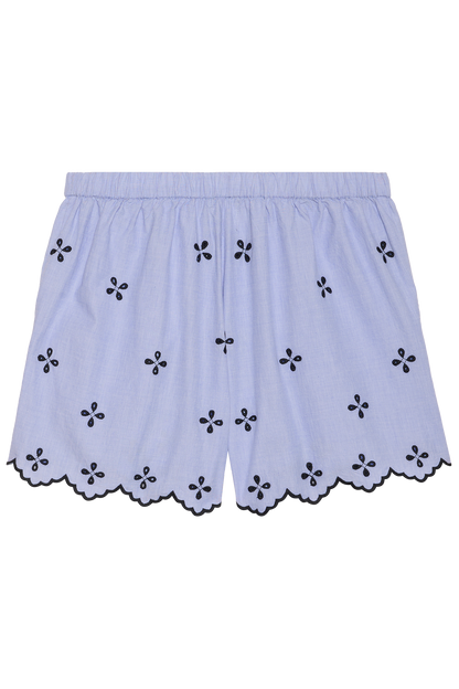 Sissel Edelbo - Shorts - Blue Chambray - Tone