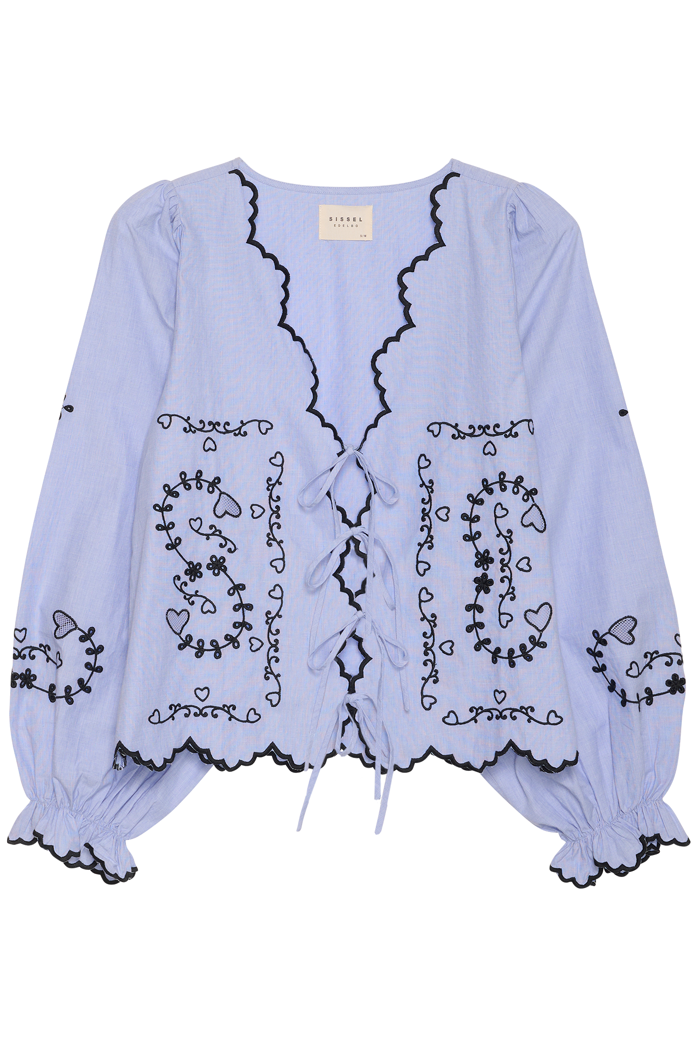 Sissel Edelbo - Top - Blue Chambray - Tone