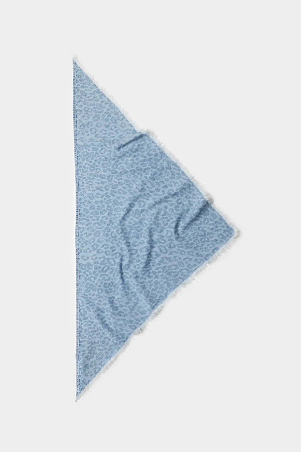 Lala Berlin - Halstørklæde - Denim - Washed blue Leo - Triangle Toni sss