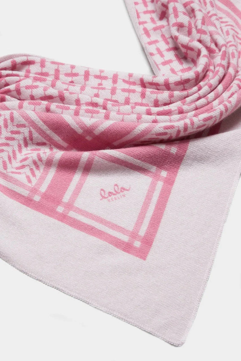 Lala Berlin - Cashmere tørklæde - Quarzo Rosa - Trinity Classic M
