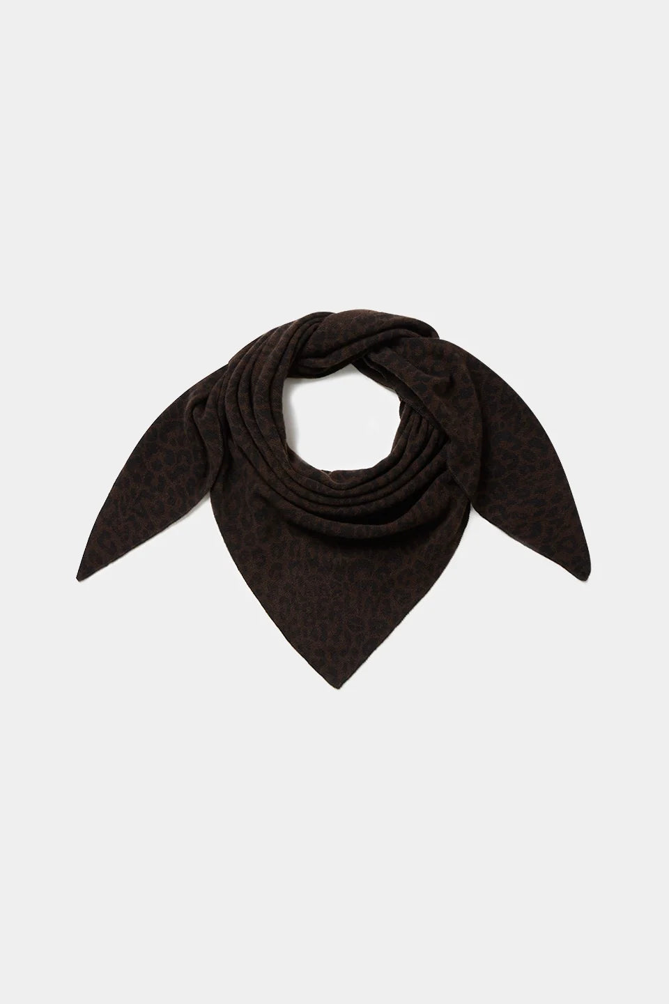 Lala Berlin - Cashmere Tørklæde - Caffee - Triangle Leo M