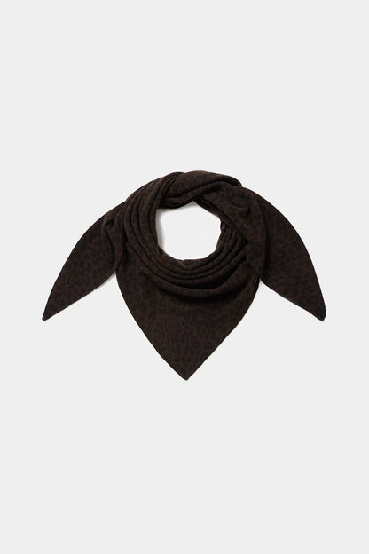 Lala Berlin - Cashmere Tørklæde - Caffee - Triangle Leo M