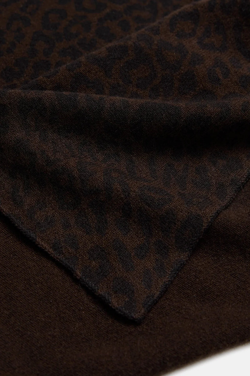 Lala Berlin - Cashmere Tørklæde - Caffee - Triangle Leo M