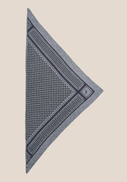 Lala Berlin - Cashmere tørklæde - City middlegrey melange - Trinity Classic M