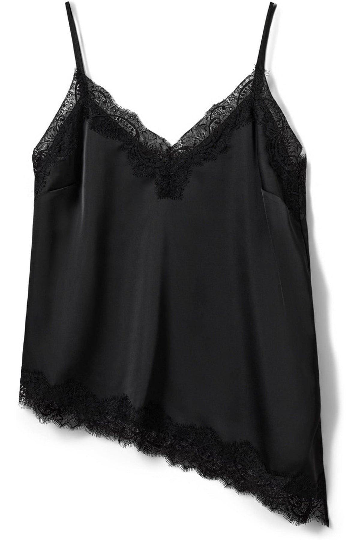 Sofie Schnoor - Satin Top - Black - Leona