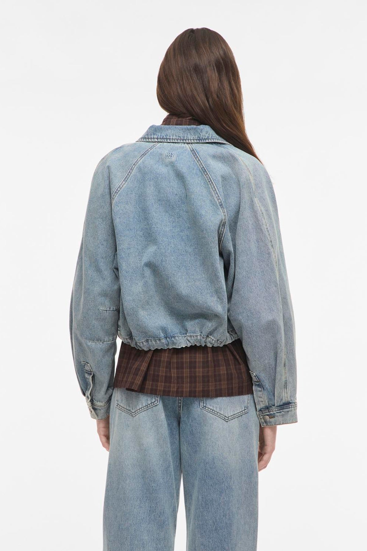Rouge Edit - Jakke - Light Blue Denim - Routiana