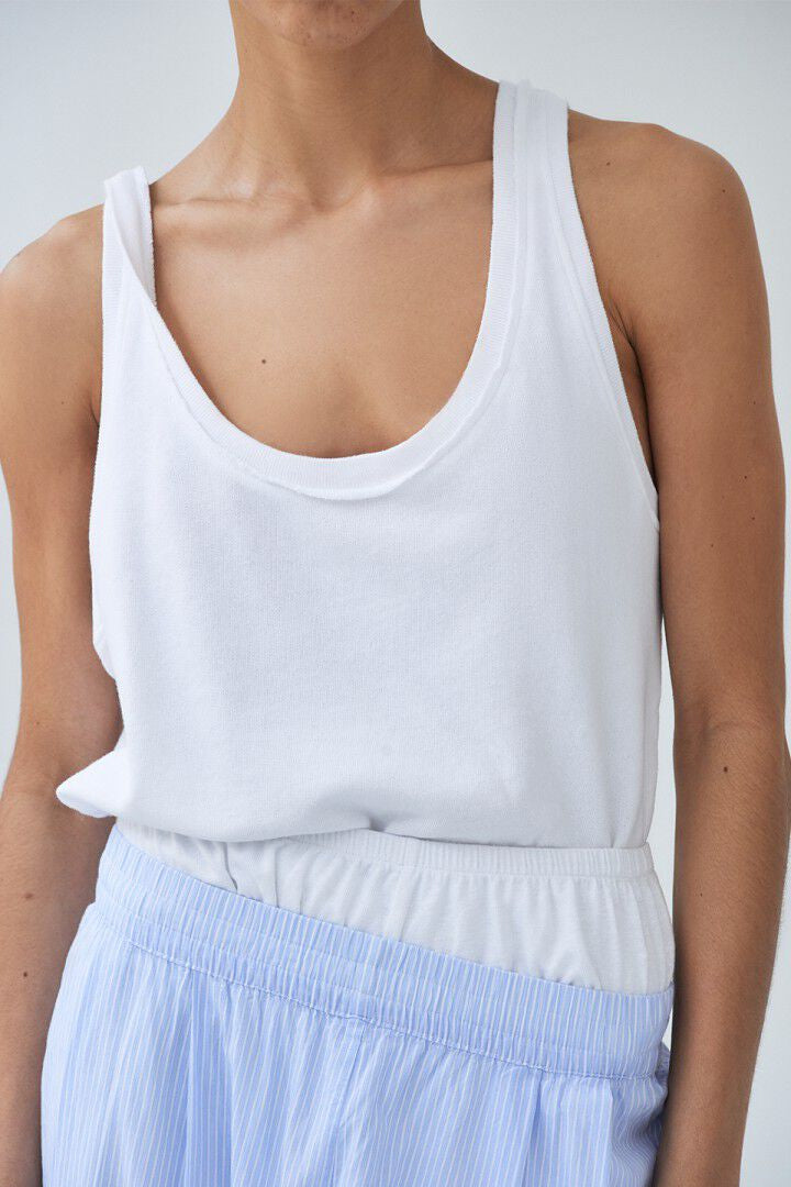 American Vintage - Tanktop - Hvid - Vibtown