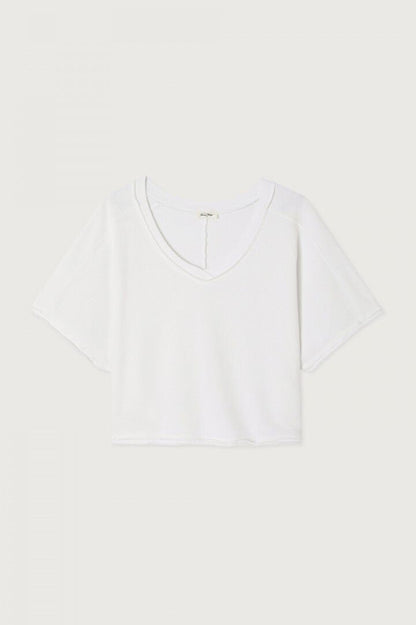 American Vintage - T-shirt - Blanc Vintage - Vibtown