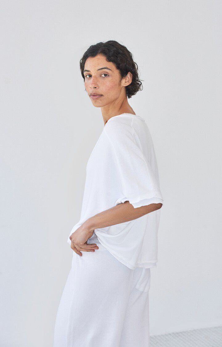 American Vintage - T-shirt - Blanc Vintage - Vibtown