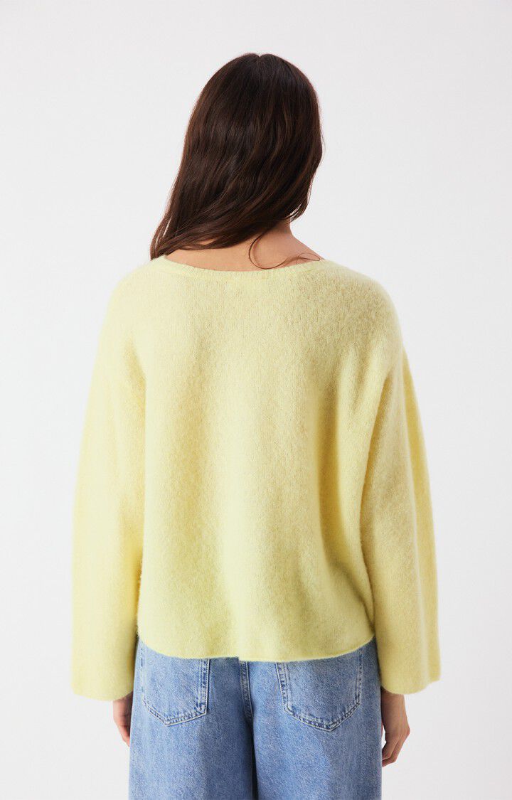 American Vintage - Striktrøje - Lemon Tree Melange - Vitow