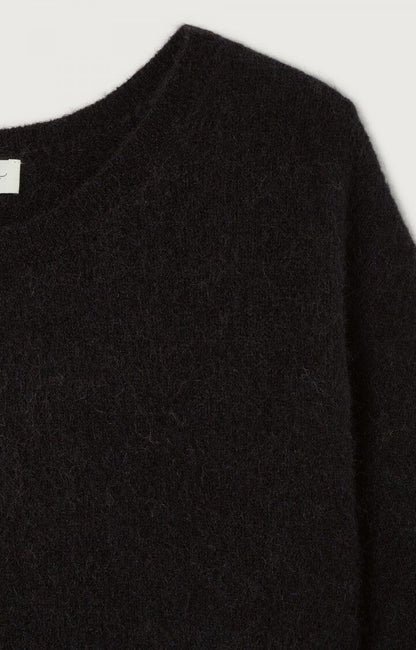 American Vintage - Striktrøje - Black - Vitow