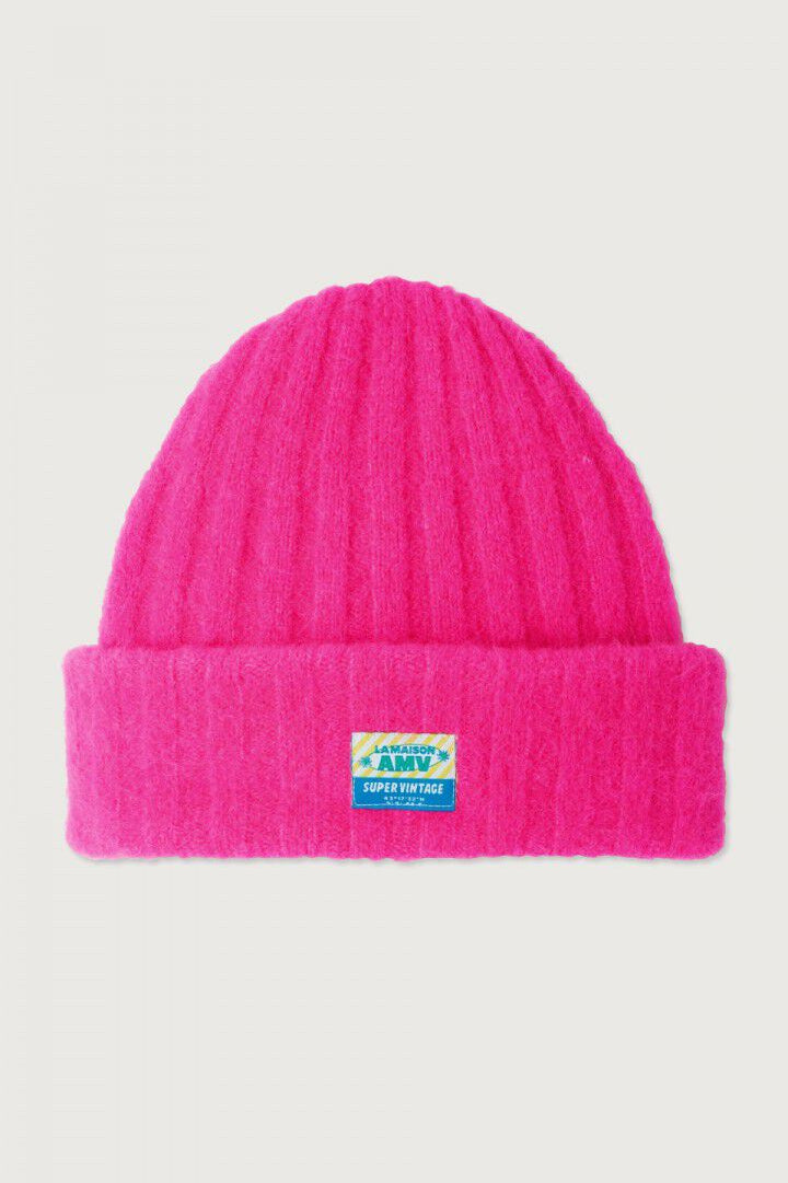 Vitow hue i Neon Pink Melange fra American Vintage
