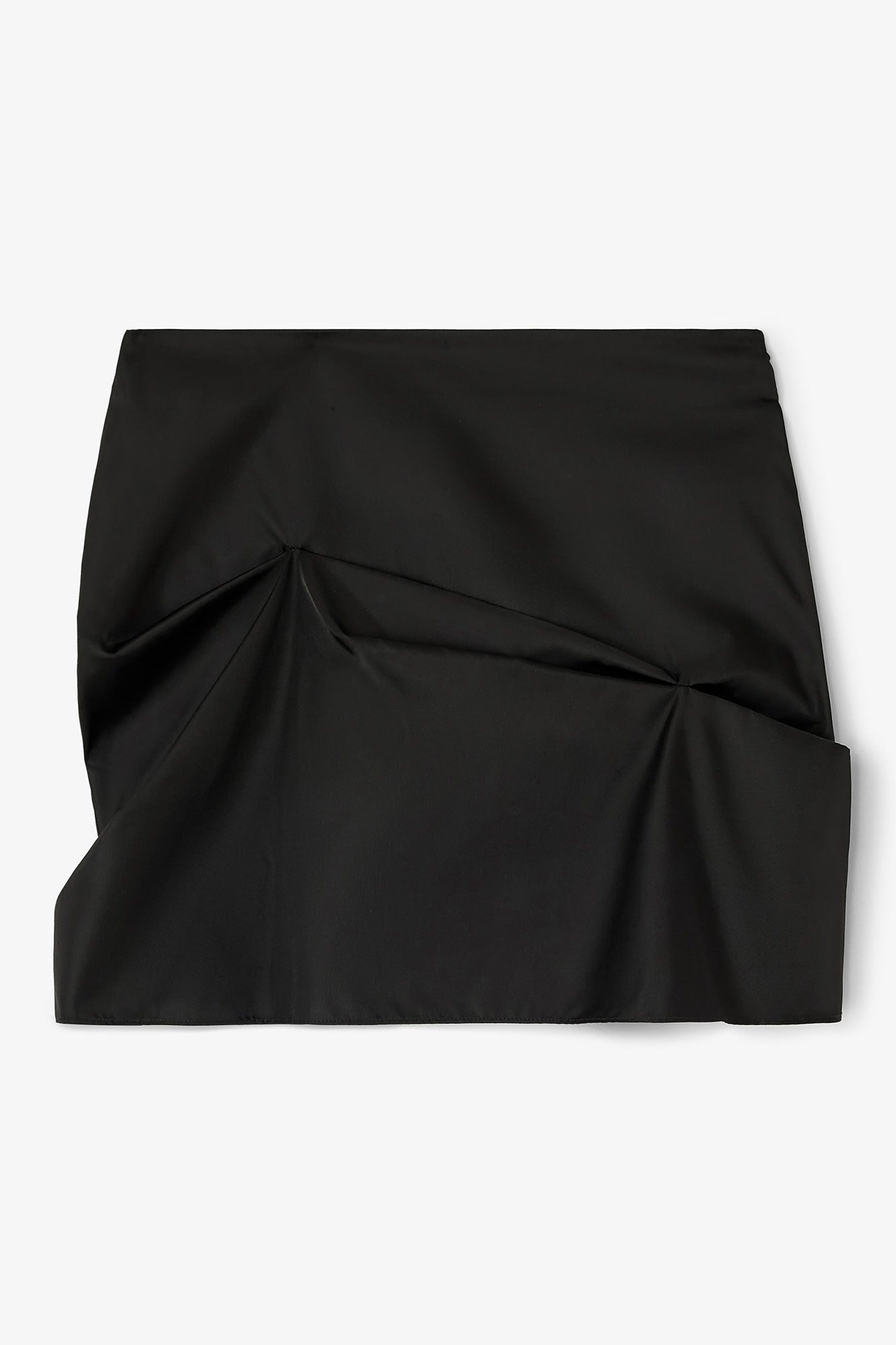 Ganni - Nederdel - Black - Nylon W0986