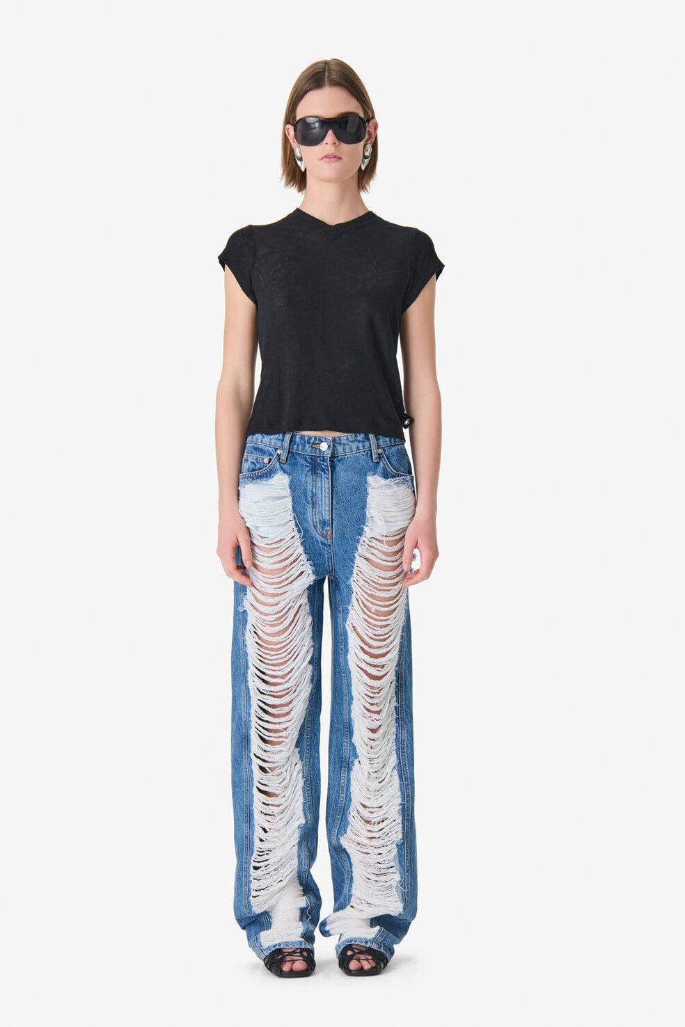 IRO - T-shirt - Black - Sybel