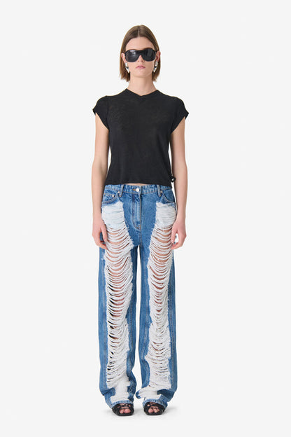 IRO - T-shirt - Black - Sybel