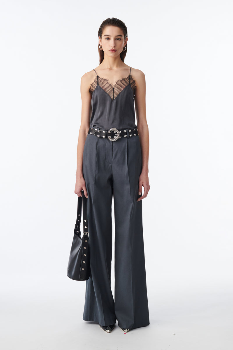 IRO - Top - 100% Silke Charcoal - Berwyn