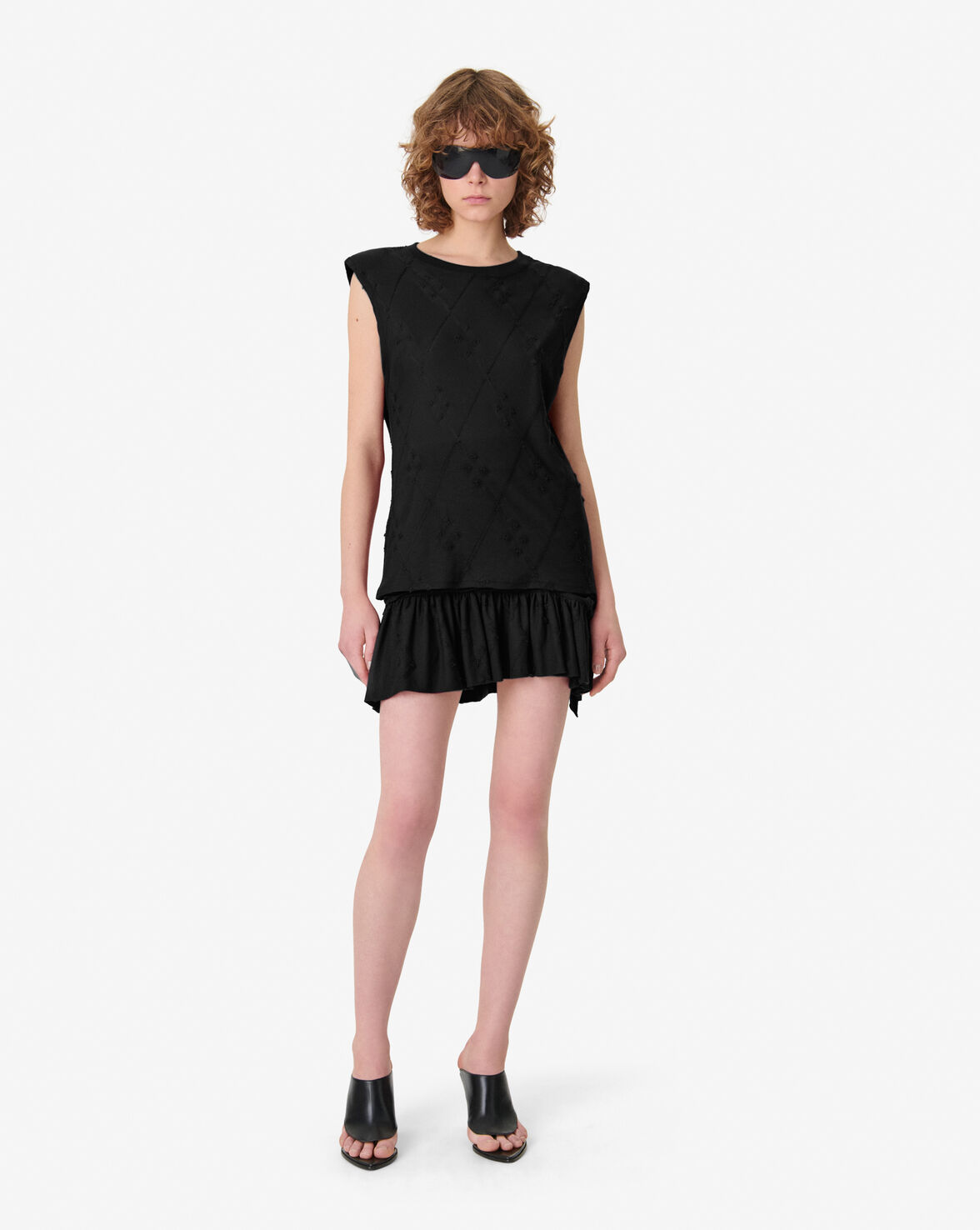 IRO - T-shirt - Black - Horphee