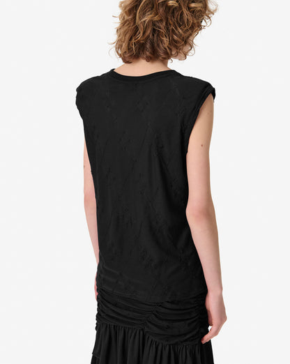 IRO - T-shirt - Black - Horphee
