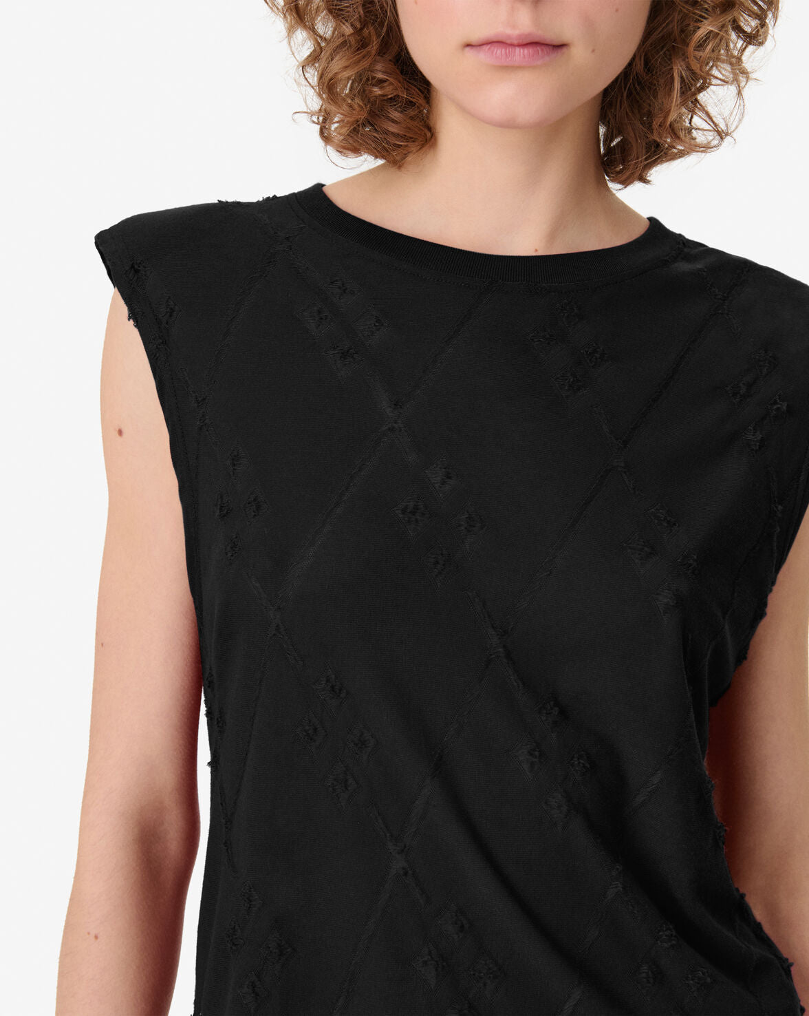 IRO - T-shirt - Black - Horphee