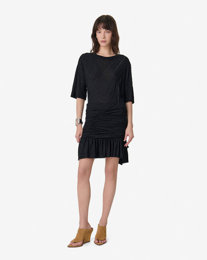 IRO - Nederdel - Sort - Hibiscus skirt