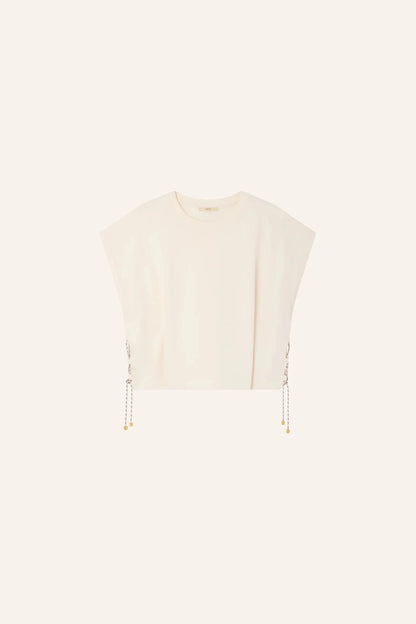 Sessùn - T-shirt - Fleur De Sel - Ernisto