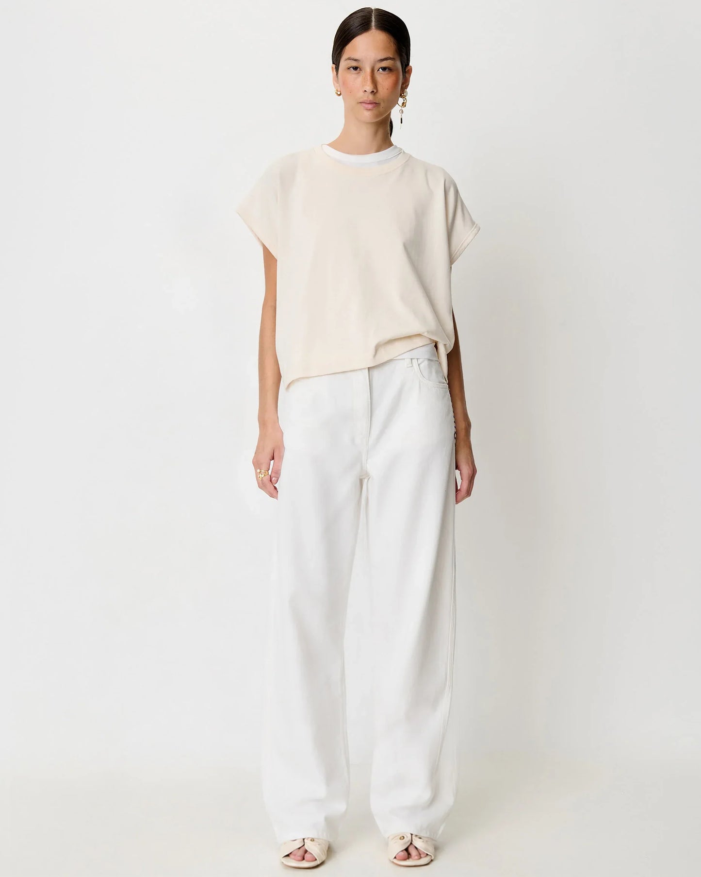 Sessùn - T-shirt - Fleur De Sel - Ernisto