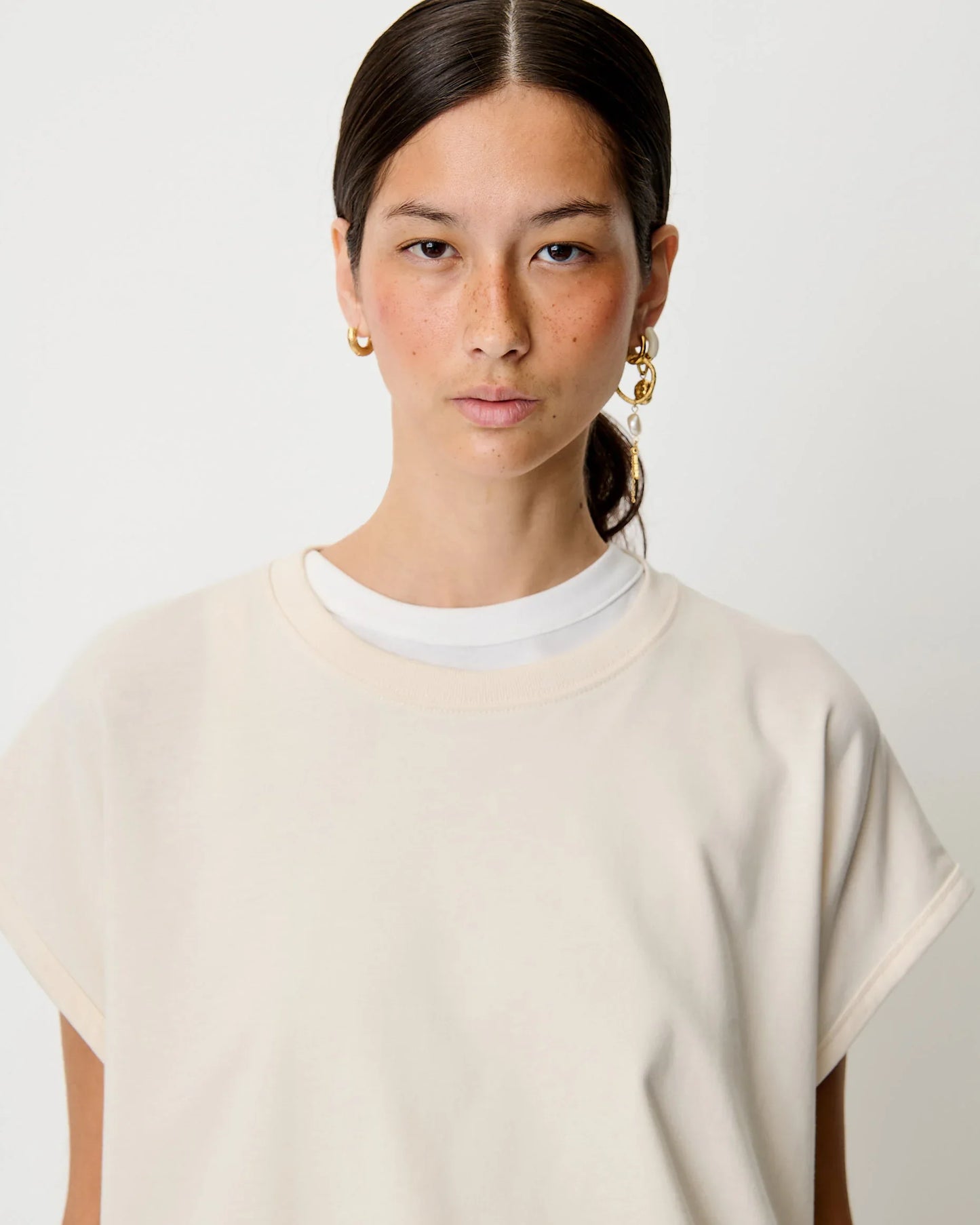 Sessùn - T-shirt - Fleur De Sel - Ernisto