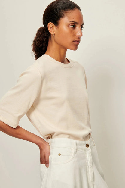 Sessun - T-shirt - Fleur de Sel - Serge co