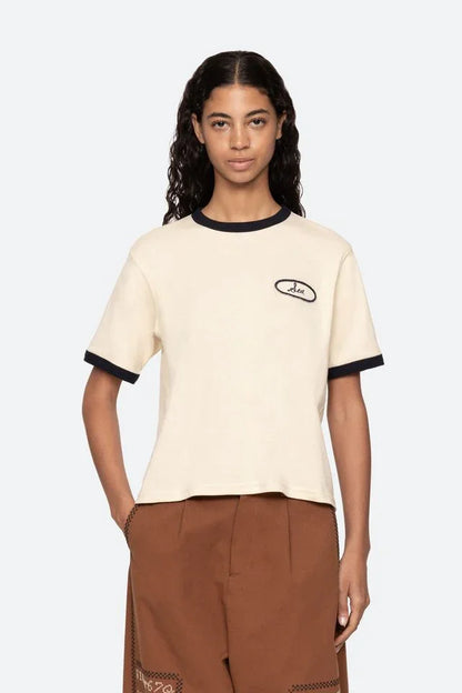 Sea New York - T-shirt - Råhvid - Hester Ringer t-shirt