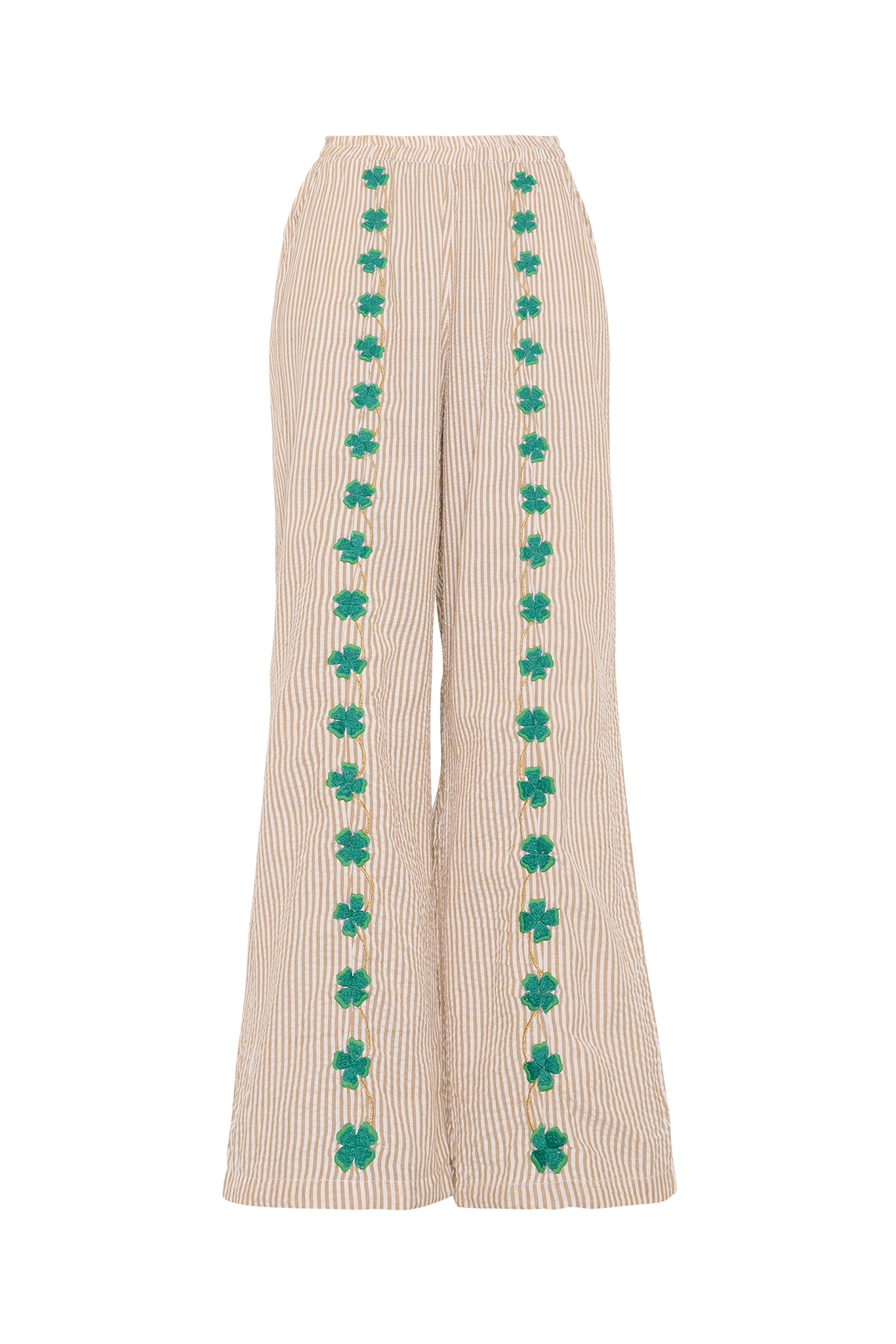 Sissel Edelbo - Bukser - Sand Stripes - Wenke