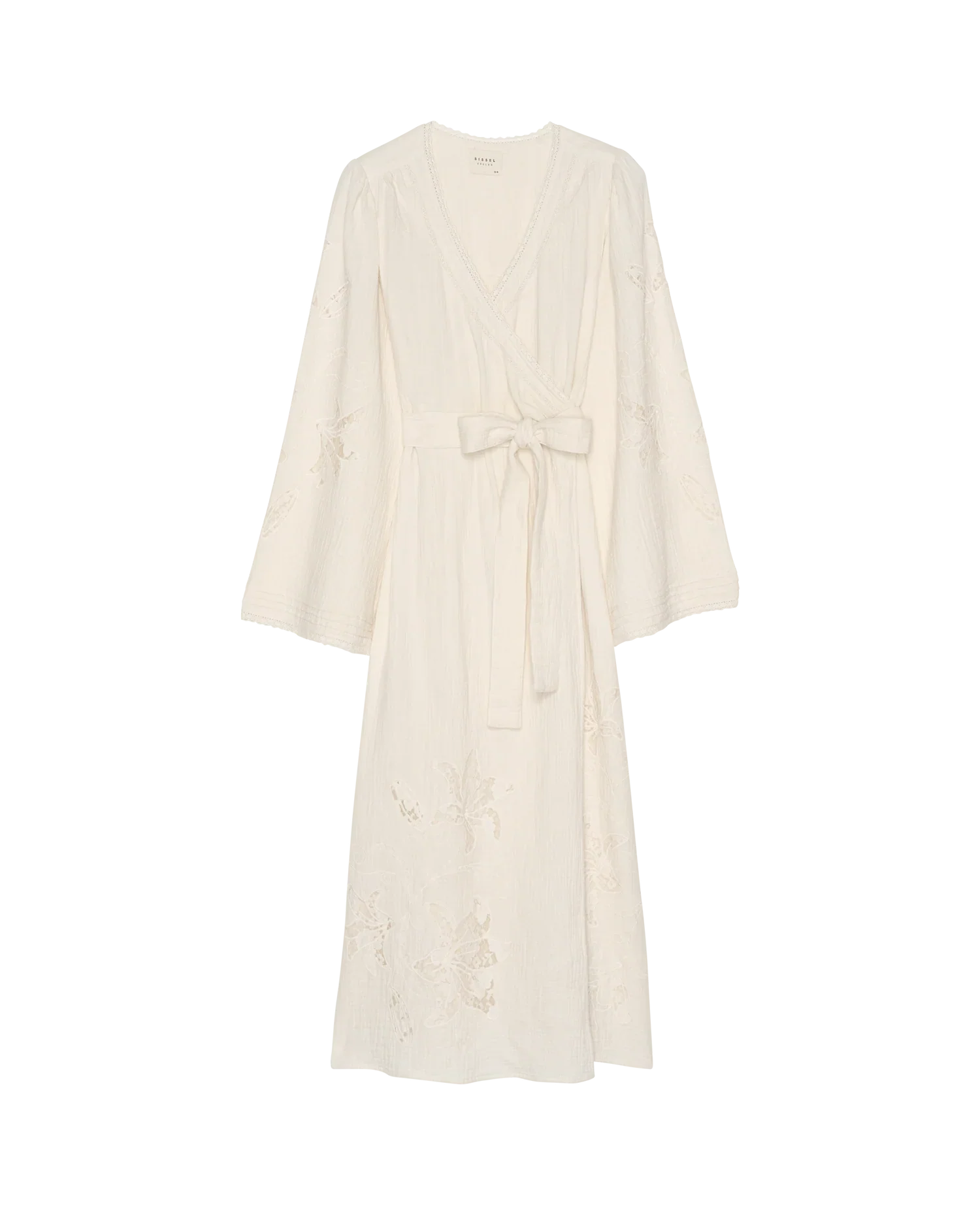 Sissel Edelbo - Kjole - Off white - Winfrey Wrap Dress