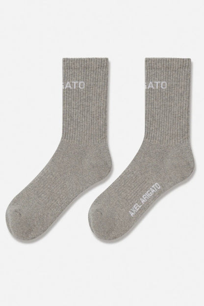 Axel Arigato - Sokker - Grey Melange - Arigato logo rube socks