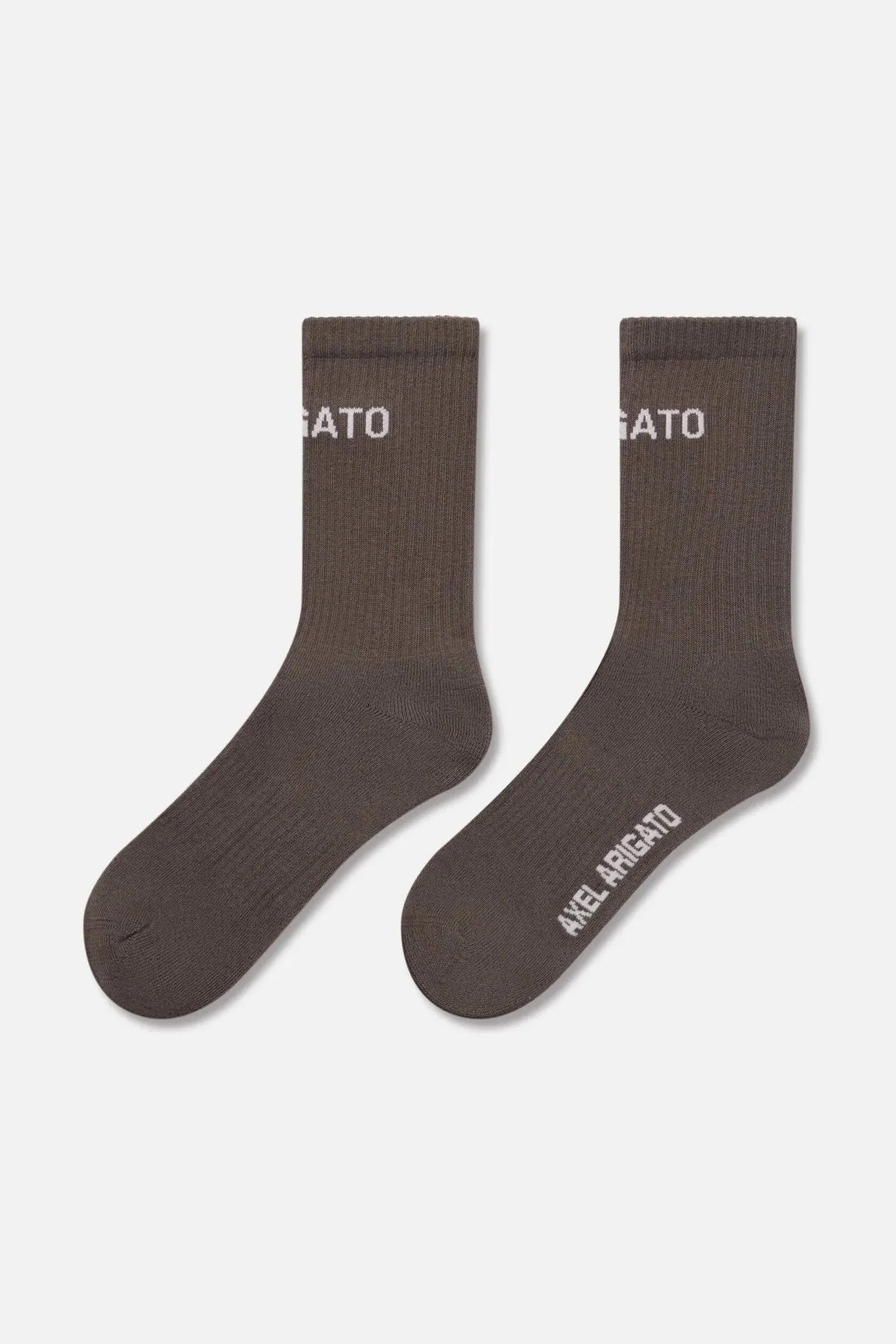 Axel Arigato - Sokker - Coffee Brown - Logo Tube Socks
