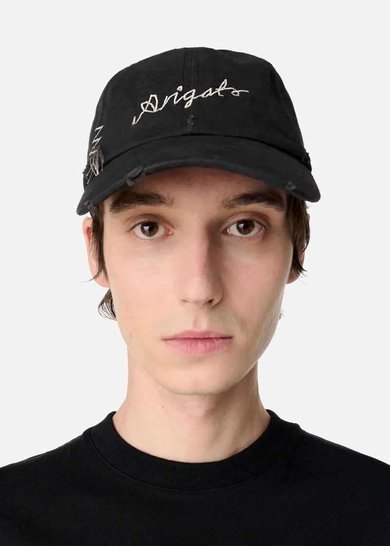 Axel Arigato - Kasket - Black - Seam Distressed - Stilkompagniet.dk