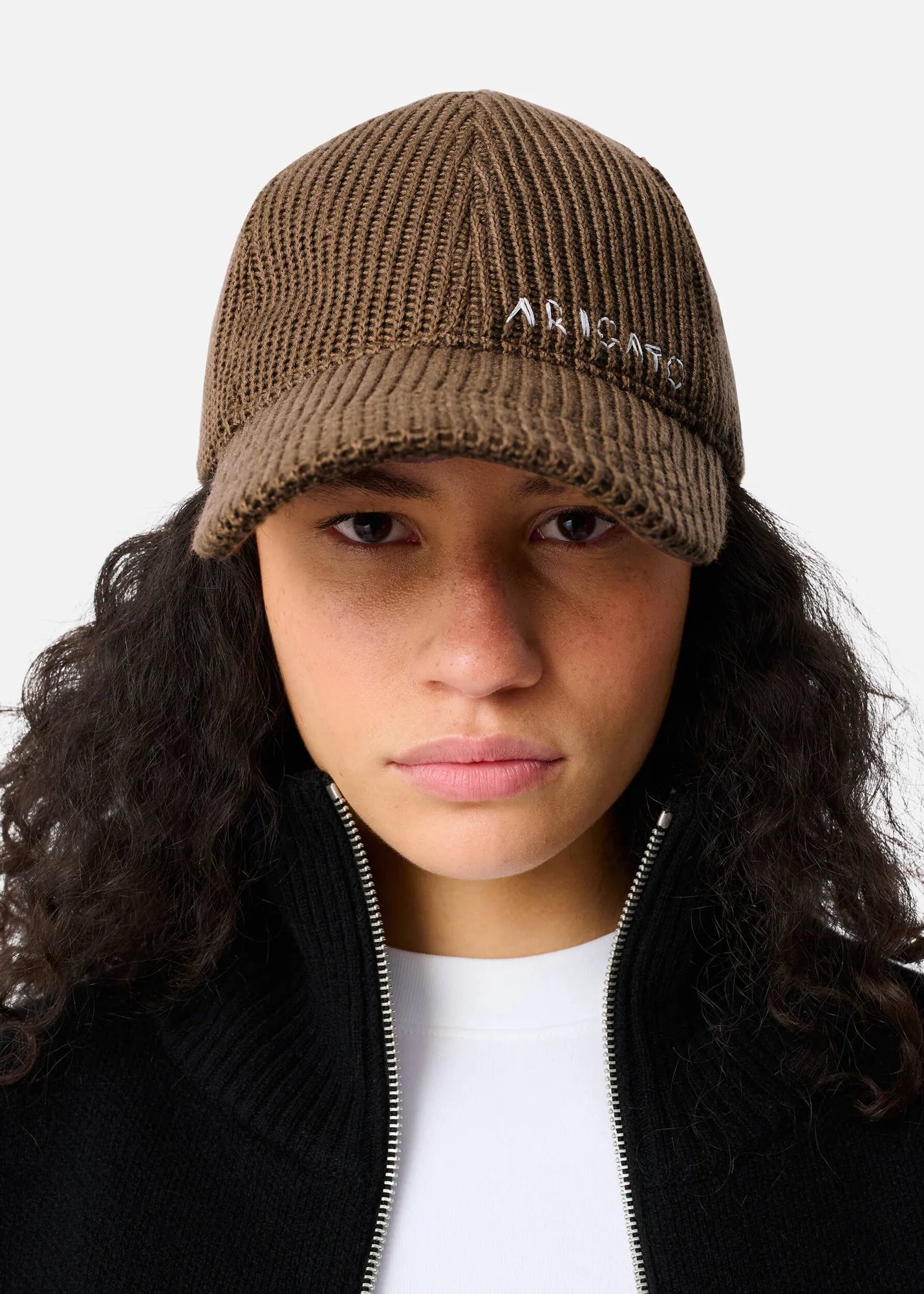 Axel Arigato - Kasket - Brown - Knitted Cap - Stilkompagniet.dk