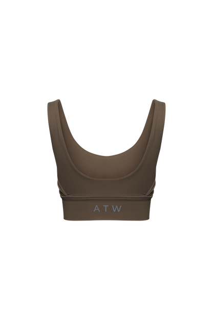 HALO - Sportsbh - Training Bra - Chocolate Chip