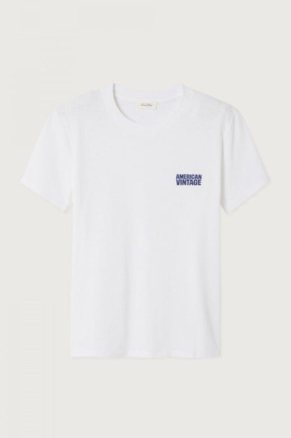 American Vintage Ykobow T-shirt i Hvid