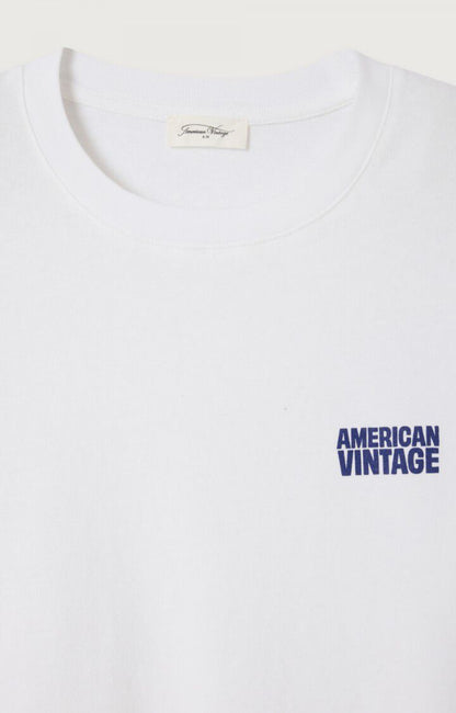 American Vintage - T-shirt - Hvid - Ykobow