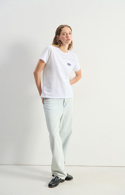 American Vintage - T-shirt - Hvid - Ykobow