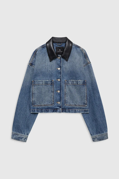 Anine Bing - Denimjakke - Cabana Blue - Yuma