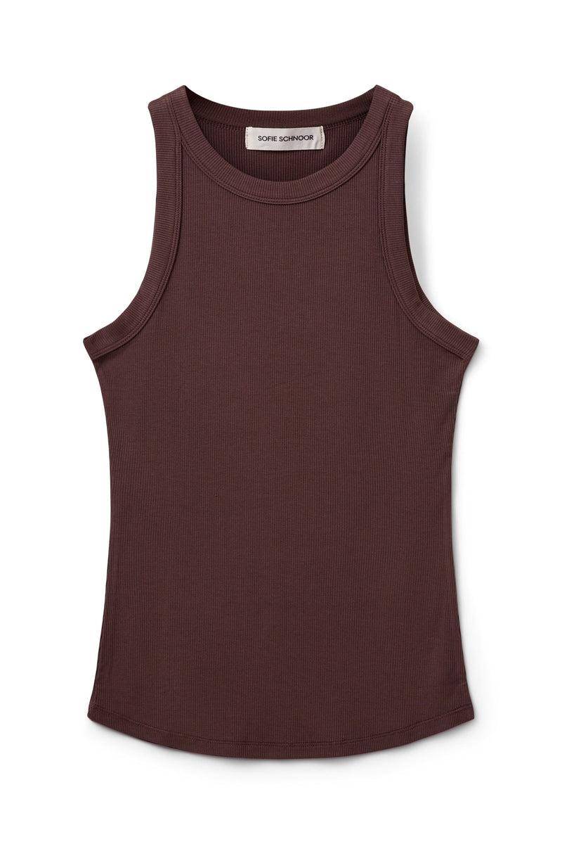 Sofie Schnoor - Top - Dark Plum - Julliesw