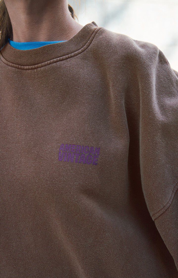 American Vintage - Sweatshirt - Vintage Walnut - Plizzy