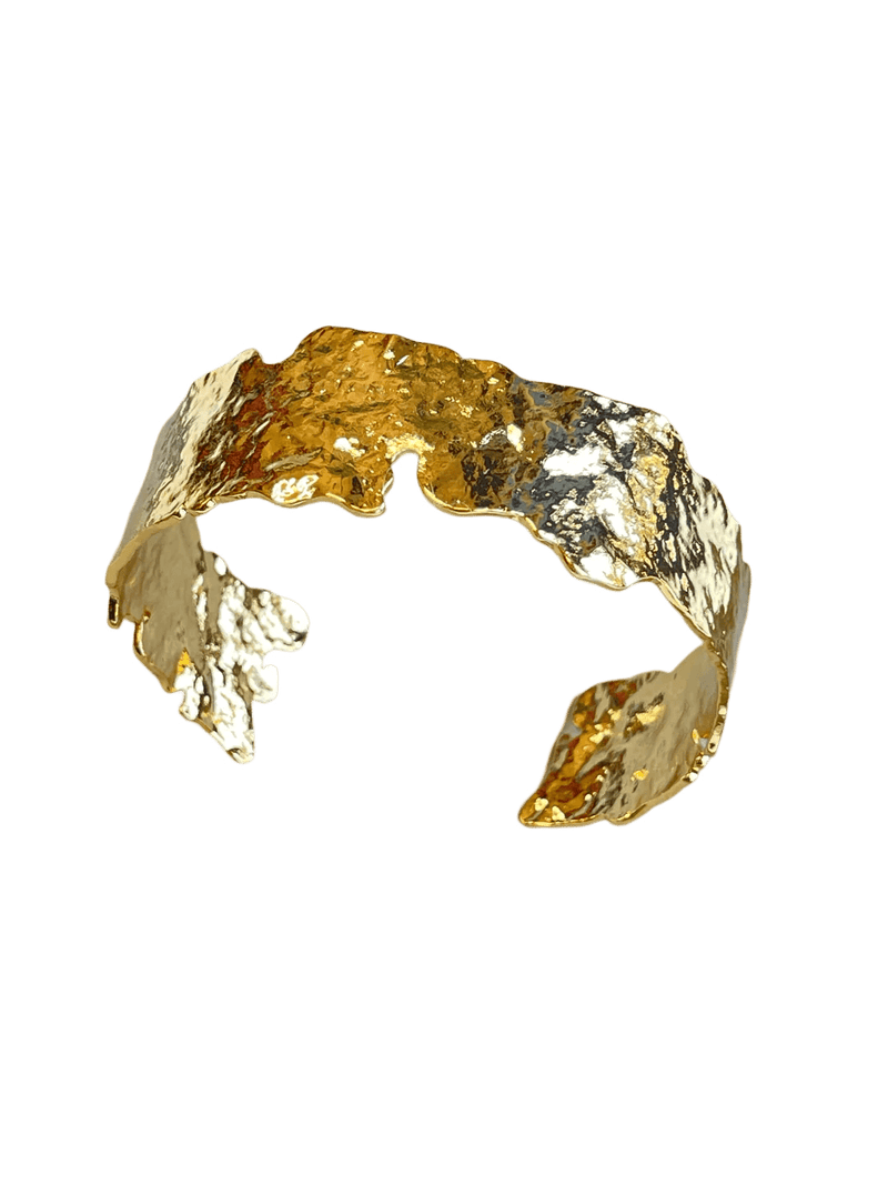 Andcopenhagen Accessories Andcopenhagen - Andy Bangle Armbånd - 18 karat guldbelagt messing