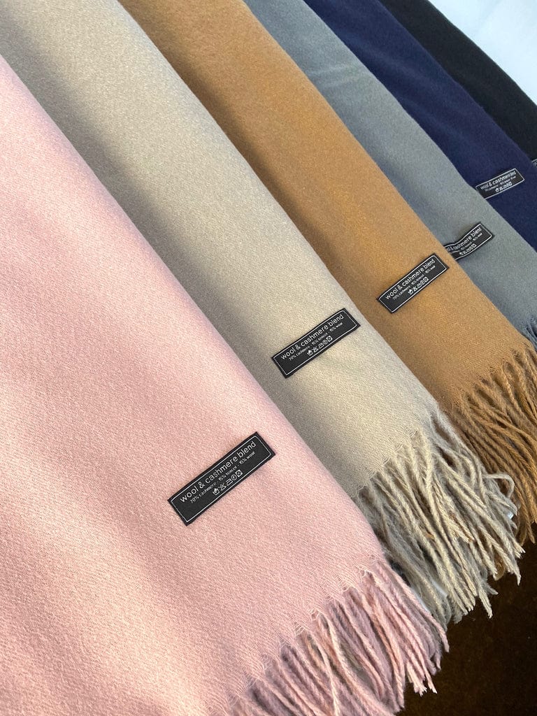 Andcopenhagen Basics - 70 % Cashmere Tørklæde Dark coffee - Yana