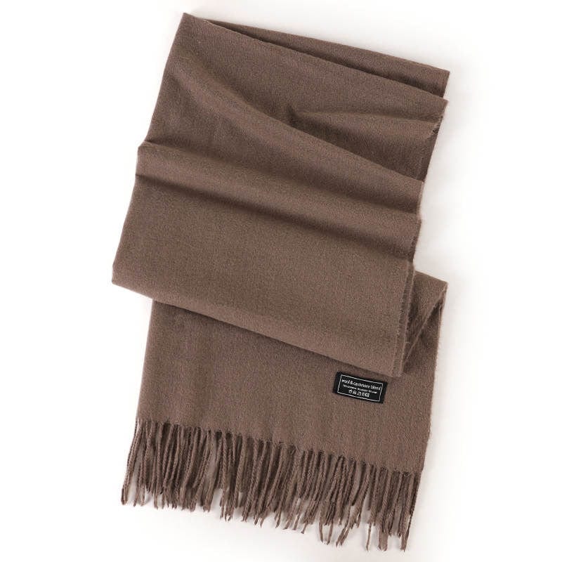 Andcopenhagen Basics - 70 % Cashmere Tørklæde Dark coffee - Yana
