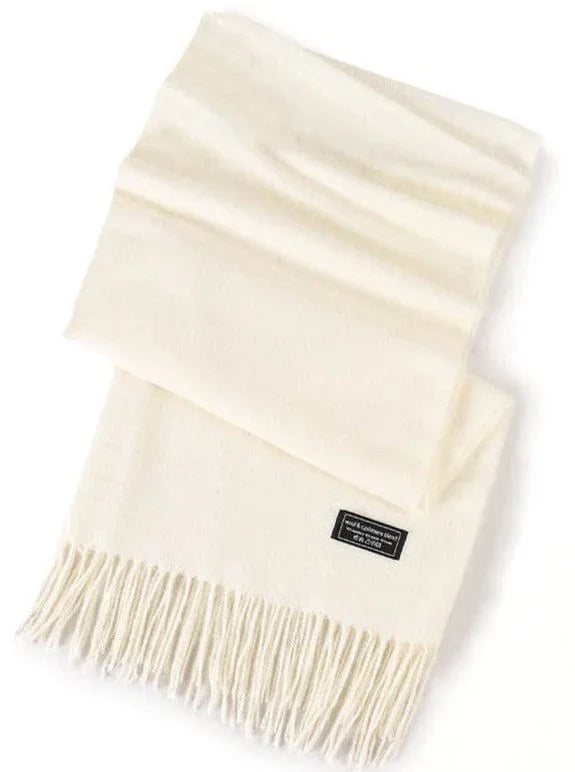 Andcopenhagen Basics-- Cashmeretørklæde Off white - 70% cashmere tørklæde - Yana