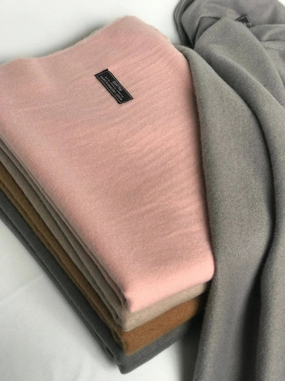 Andcopenhagen Basics-- Cashmeretørklæde sand - 70% cashmere - Yana